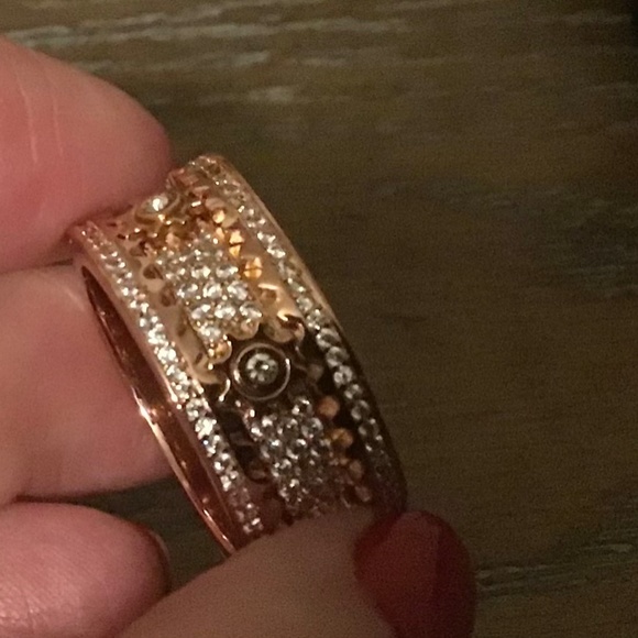 Men’s Embellished Anxiety Spinner Ring - Picture 2 of 2